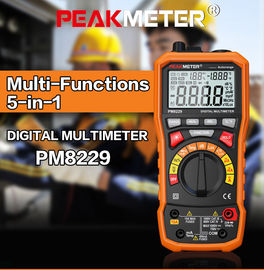 Misura automatica multifunzionale di valore relativo del livello sonoro del multimetro di Digital della gamma